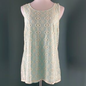 Jennifer Lopez top lace overlay